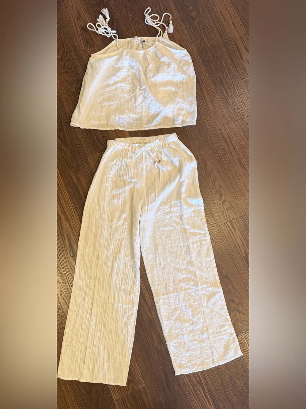 NWT Salty Lemon 2 pc Cotton Set